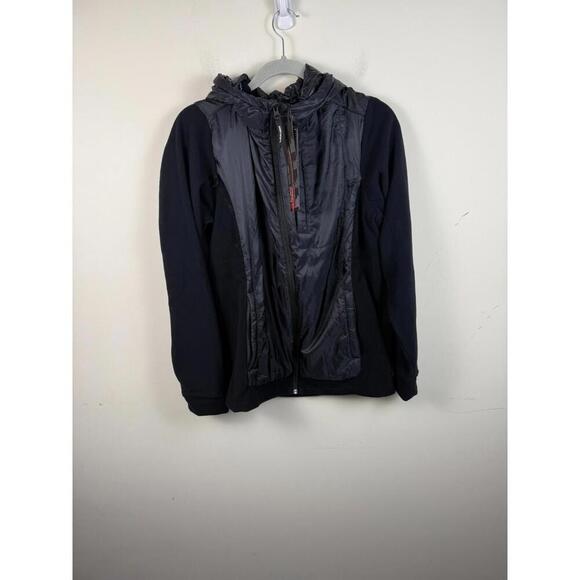 NWT Bauer Hockey FLC Polartech Full Zip Hooded Jacket Black (MULTIPLE SIZES) - Picture 1 of 4